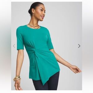 Touch of Cool™ Draped Tunic